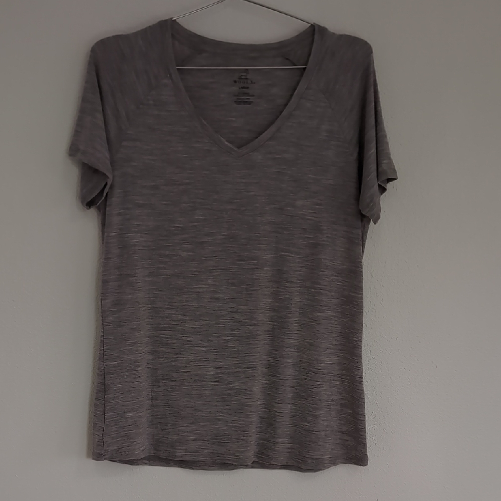 Woolx Merino Wool V-Neck Women's Top